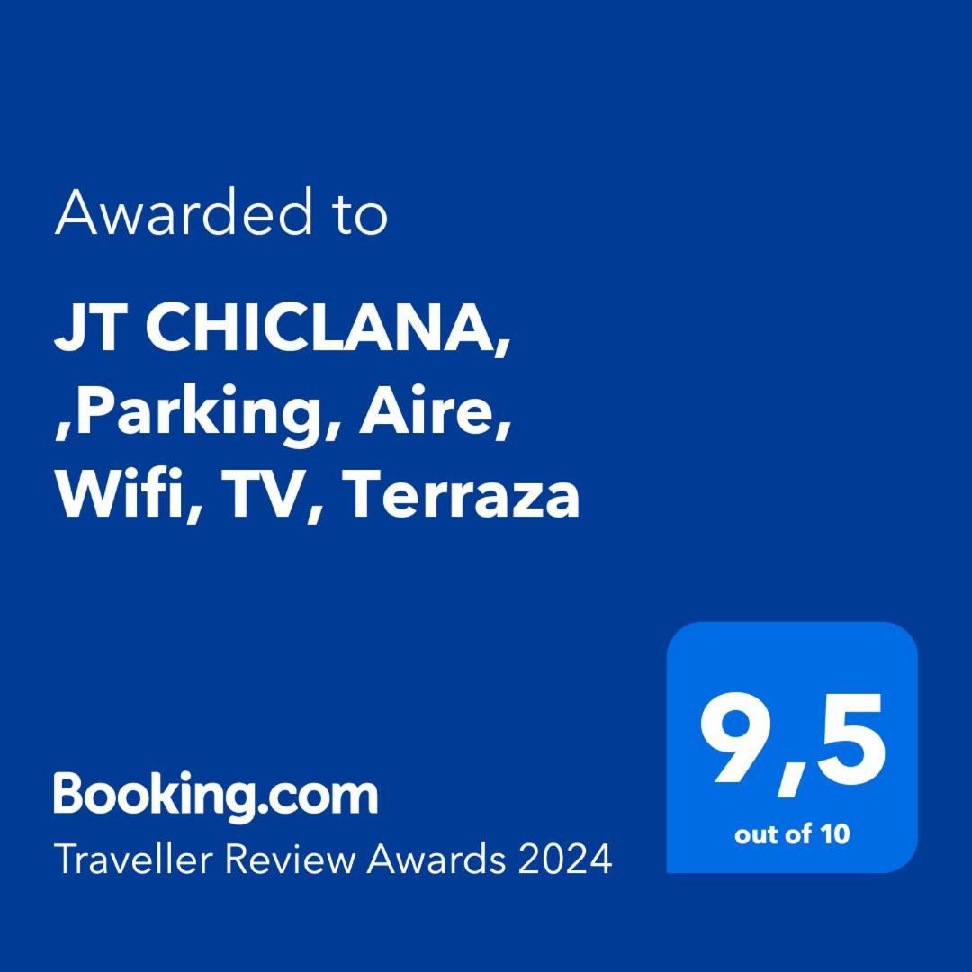 Jt Chiclana, ,parking, Aire, Wifi, Tv, Terraza Apartament